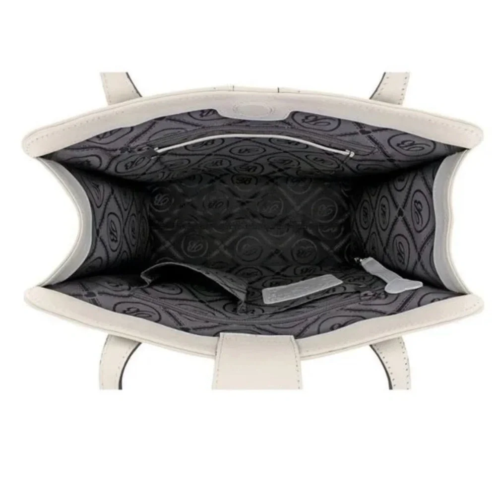 BRIGHTON FERRARA COLLECTION Stefana Large Tote White #H36352 - Picture 6 of 15